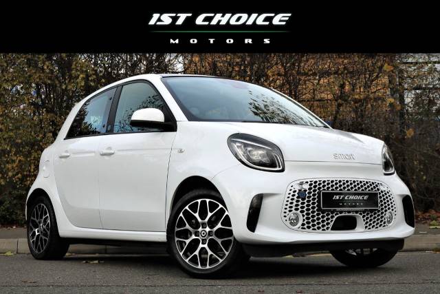 Smart Forfour 0.0 60kW EQ Prime Exclusive 17kWh 5dr Auto [22kWch] Hatchback Electric White