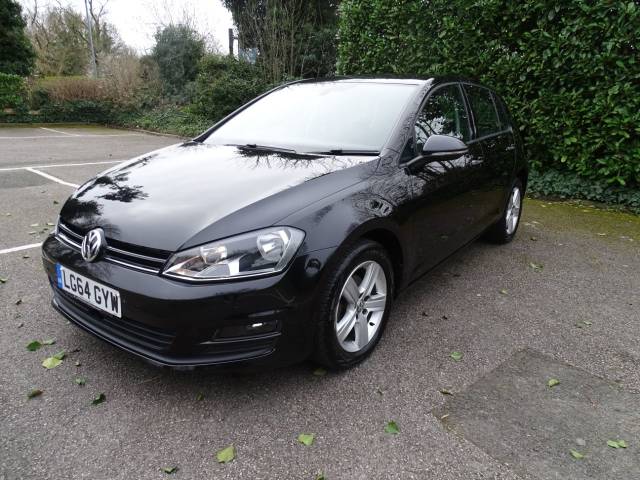 Volkswagen Golf 1.6 TDI 105 Match 5dr DSG Hatchback Diesel Black