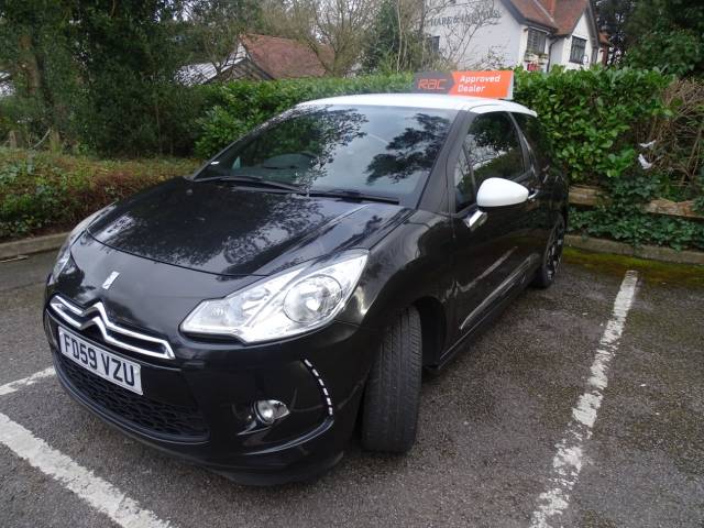 Citroen DS3 1.6 THP 16V DSport 3dr Hatchback Petrol Black