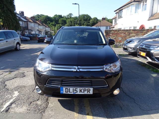 Mitsubishi Outlander 2.0 PHEV GX4hs 5dr Auto Estate Petrol / Electric Hybrid Black