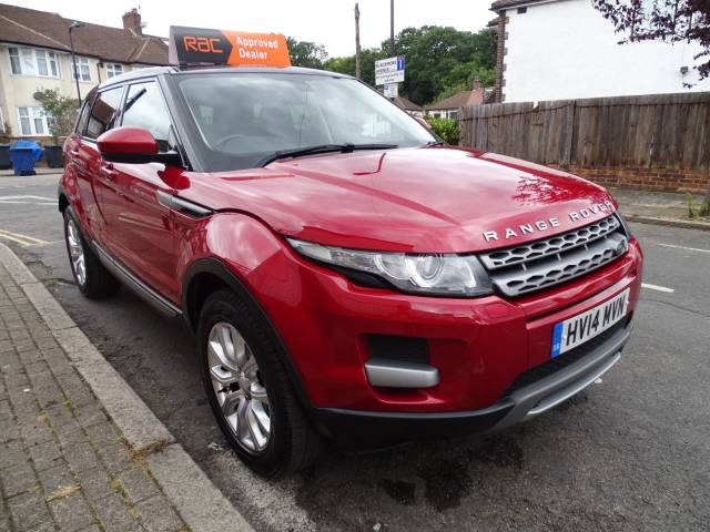 Land Rover Range Rover Evoque 2.2 SD4 Pure 5dr Auto [9] [Tech Pack] Estate Diesel Red