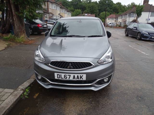 Mitsubishi Mirage 1.2 Juro 5dr CVT Hatchback Petrol Grey