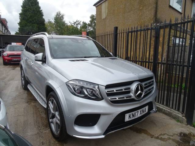 Mercedes-Benz GLS 3.0 GLS 350d 4Matic AMG Line 5dr 9G-Tronic Estate Diesel Silver