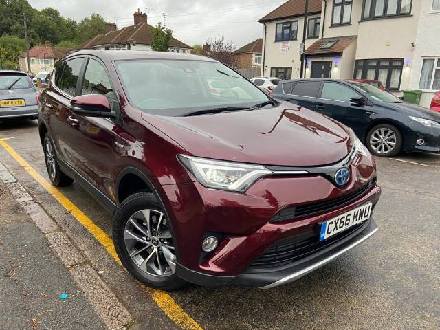 Toyota Rav4 2.5 VVT-i Hybrid Business Ed Plus TSS 5dr CVT 2WD Estate Petrol / Electric Hybrid Red