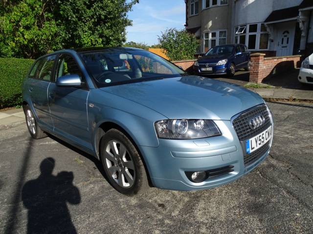 Audi A3 2.0 TDi SE 5dr S Tronic Hatchback Diesel Blue