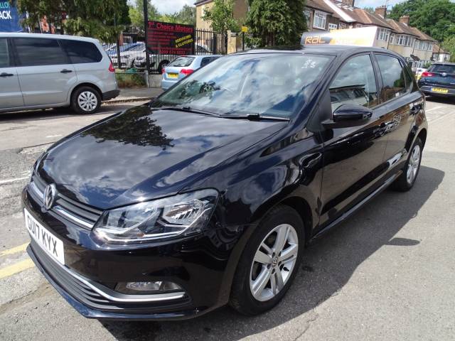 Volkswagen Polo 1.0 Match Edition 5dr Hatchback Petrol Black