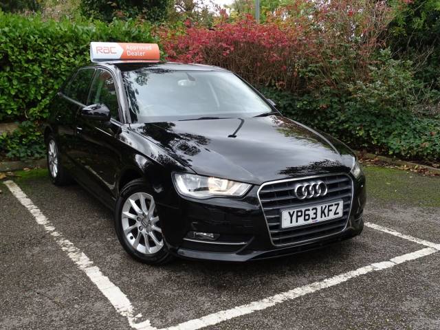 Audi A3 2.0 TDI SE 5dr S Tronic Hatchback Diesel Black