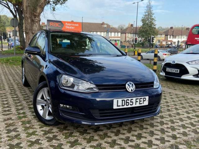 Volkswagen Golf 1.6 TDI 110 Match 5dr DSG Hatchback Diesel Blue