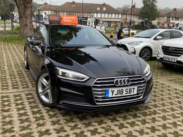 Audi A5 1.4 TFSI S Line 5dr S Tronic Hatchback Petrol Black