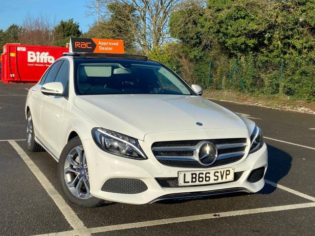 Mercedes-Benz C Class 2.1 C220d Sport Premium 4dr Auto Saloon Diesel White