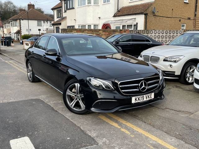 Mercedes-Benz E Class 2.0 E220d SE 4dr 9G-Tronic Saloon Diesel Black