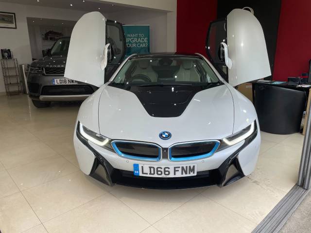 BMW I8 1.5 2dr Auto Coupe Petrol / Electric Hybrid White