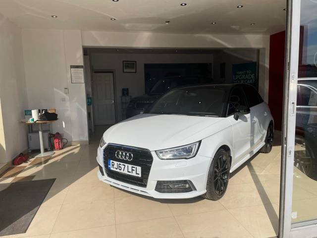 Audi A1 1.4 TFSI S Line 5dr S Tronic Hatchback Petrol White