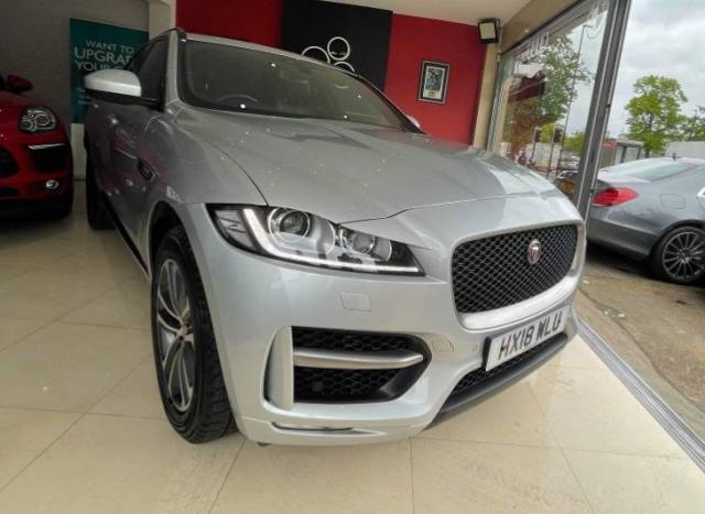 Jaguar F-Pace 2.0d R-Sport 5dr Auto Estate Diesel Silver