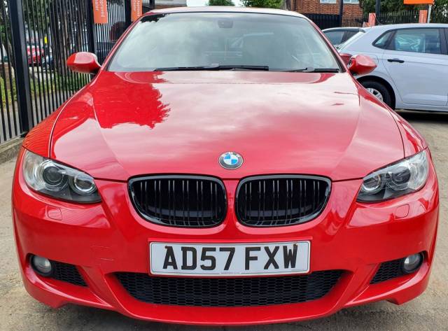 BMW 3 Series 2.0 320i M Sport 2dr Step Auto Convertible Petrol Red