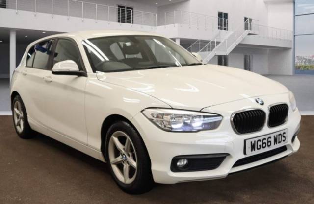 BMW 1 Series 1.5 116d EfficientDynamics Plus 5dr Hatchback Diesel White