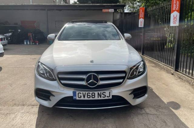 Mercedes-Benz E Class 2.0 E220d 4Matic AMG Line Premium 4dr 9G-Tronic Saloon Diesel Silver