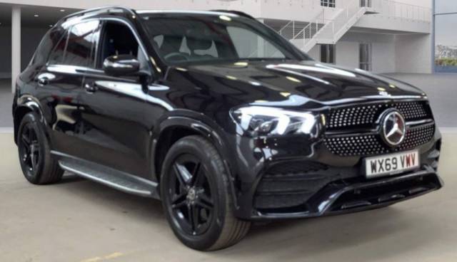 Mercedes-Benz GLE 2.0 GLE 300d 4Matic AMG Line Prem + 5dr 9G-Tron [7 St] Estate Diesel Black