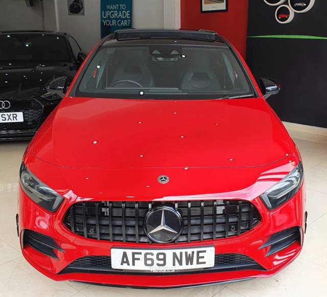 Mercedes-Benz A Class 2.0 A35 4Matic Premium Plus 5dr Auto Hatchback Petrol Red