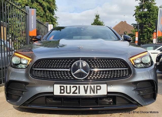 Mercedes-Benz E Class 2.0 E220d AMG Line Night Edition Prem+ 4dr 9G-Tronic Saloon Diesel Grey