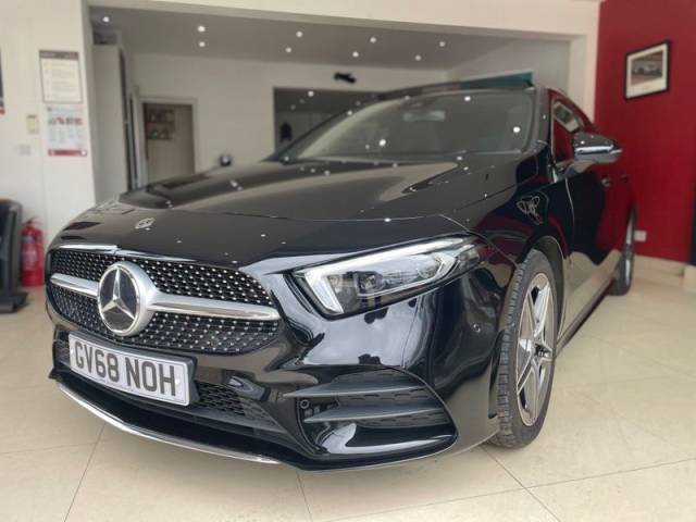 Mercedes-Benz A Class 2.0 A250 AMG Line Premium Plus 5dr Auto Hatchback Petrol Black