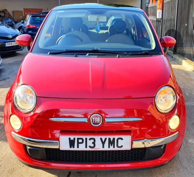 Fiat 500 1.2 Lounge 3dr [Start Stop] Hatchback Petrol Red