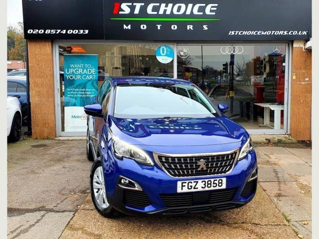 Peugeot 3008 1.2 Puretech Active 5dr EAT6 Hatchback Petrol Blue