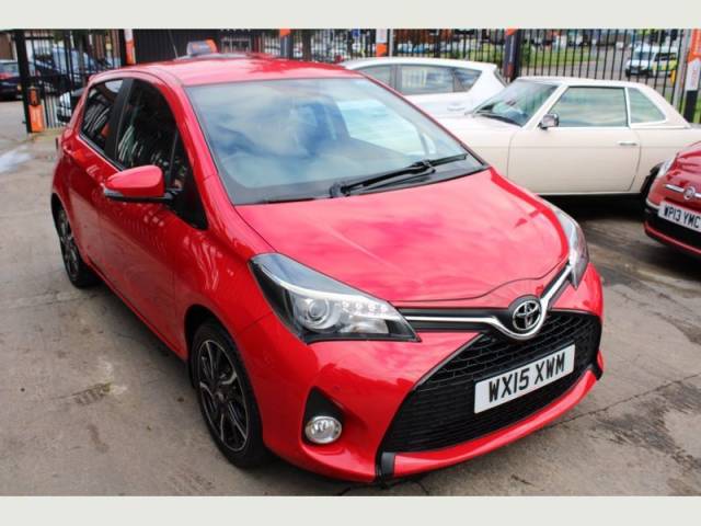 Toyota Yaris 1.33 VVT-i Sport 5dr CVT Hatchback Petrol Red