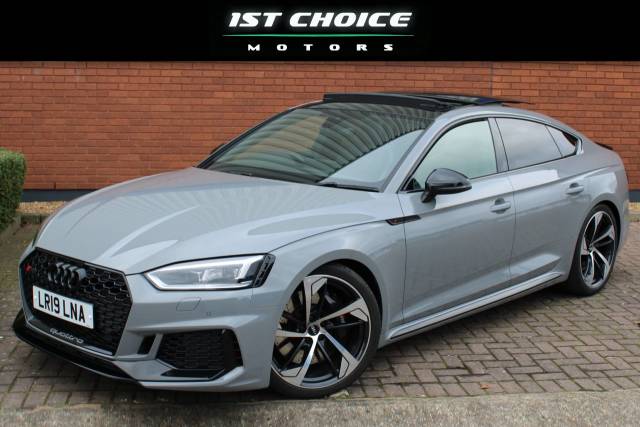 Audi RS5 2.9 RS 5 TFSI Quattro Audi Sport Edn 5dr Tiptronic Hatchback Petrol Grey