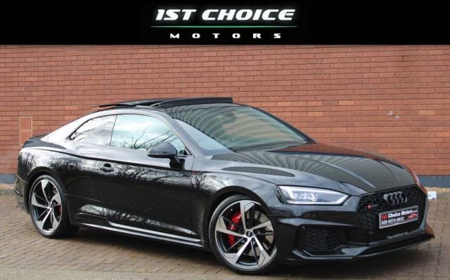 Audi RS5 2.9 TFSI Quattro 2dr Tiptronic Coupe Petrol Black