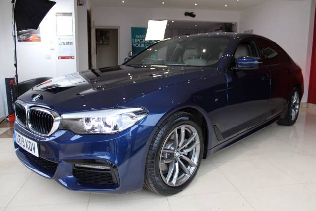 BMW 5 Series 2.0 520i M Sport 4dr Auto Saloon Petrol Blue