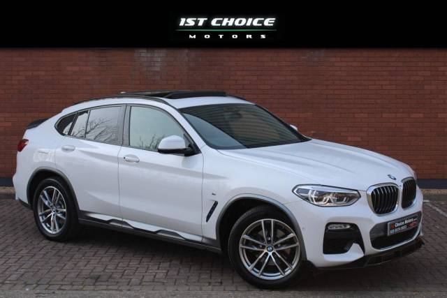 BMW X4 0.0 2.0 20d M Sport X Auto xDrive Euro 6 SUV Diesel White