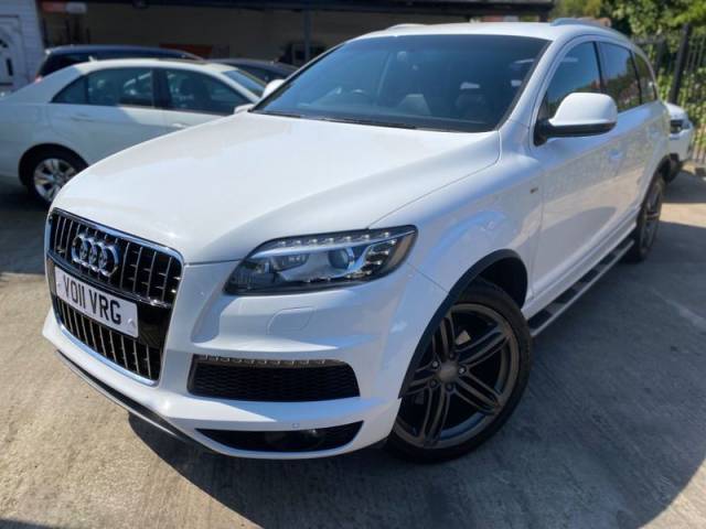 Audi Q7 3.0 TDI Quattro S Line 5dr Tip Auto [8] Estate Diesel White