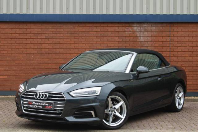 Audi A5 2.0 40 TDI Sport 2dr S Tronic Convertible Diesel Grey