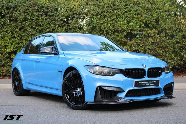 BMW M3 3.0 M3 4dr DCT [Competition Pack] Saloon Petrol Blue