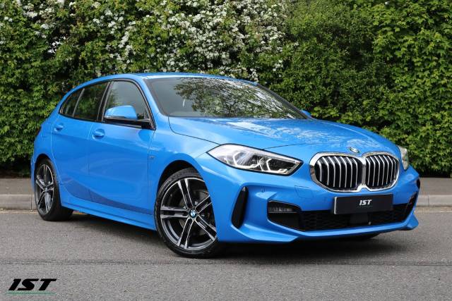 BMW 1 Series 1.5 118i [136] M Sport 5dr [Live Cockpit Professional] Hatchback Petrol Blue