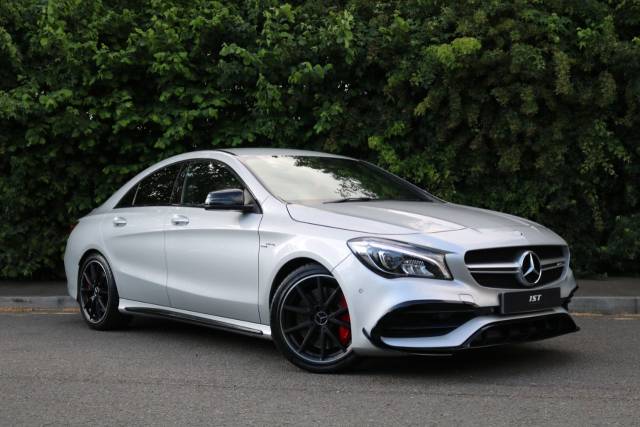 Mercedes-Benz CLA 2.0 CLA 45 [381] 4Matic 4dr Tip Auto Saloon Petrol Silver