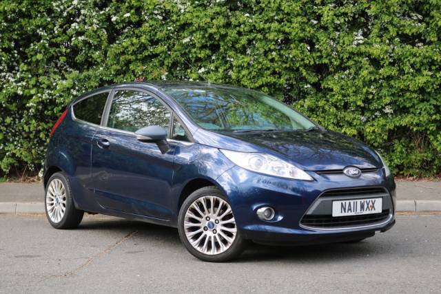 Ford Fiesta 1.4 Titanium 3dr Hatchback Petrol Blue