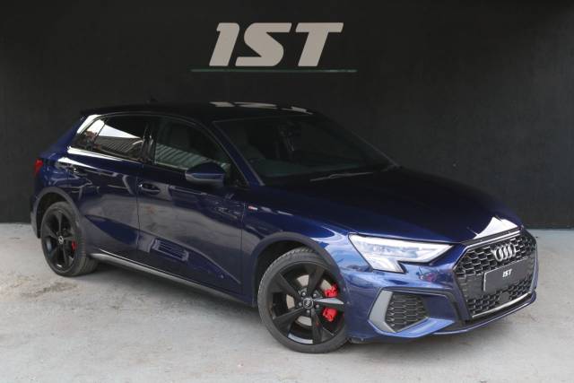 Audi A3 1.4 40 TFSI e S Line 5dr S Tronic Hatchback Petrol / Electric Hybrid Blue