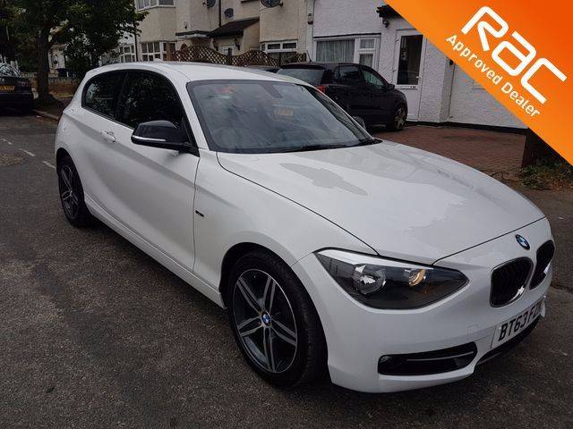 BMW 1 Series 1.6 116i Sport 3dr Hatchback Petrol White