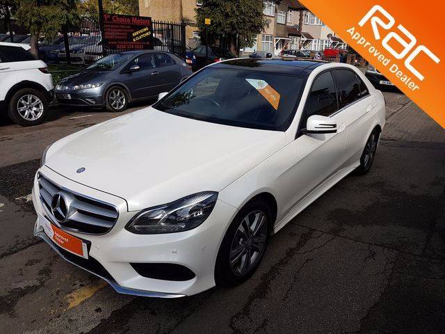 Mercedes-Benz E Class 2.1 E250 CDI AMG Sport 4dr 7G-Tronic Saloon Diesel White