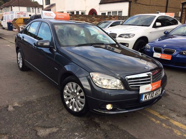 Mercedes-Benz C Class 1.8 C180 CGI BlueEFFICIENCY Elegance 4dr Auto Saloon Petrol Grey