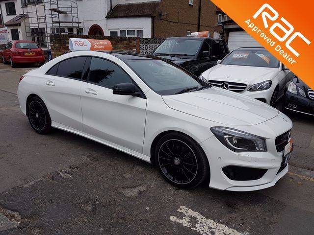 Mercedes-Benz Cla Class 2.1 CLA 220 CDI AMG Sport 4dr Tip Auto Saloon Diesel White