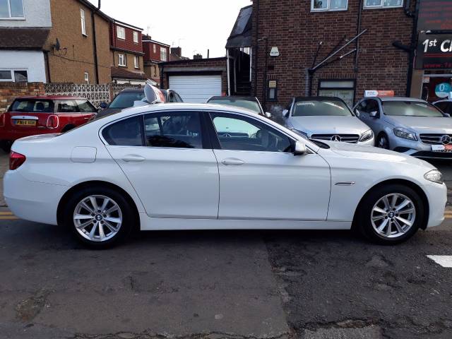 BMW 5 Series 2.0 520d [190] SE 4dr Step Auto Saloon Diesel White