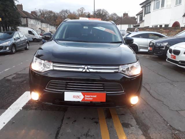 Mitsubishi Outlander 2.0 PHEV GX4h 5dr Auto Estate Hybrid Black