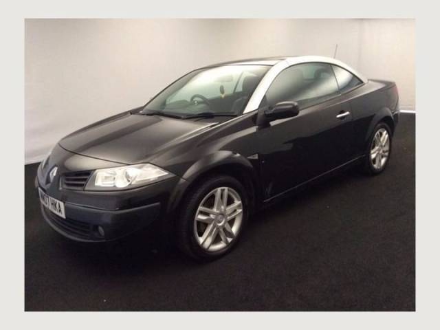 Renault Megane 1.6 VVT Dynamique S 2dr Convertible Petrol Black