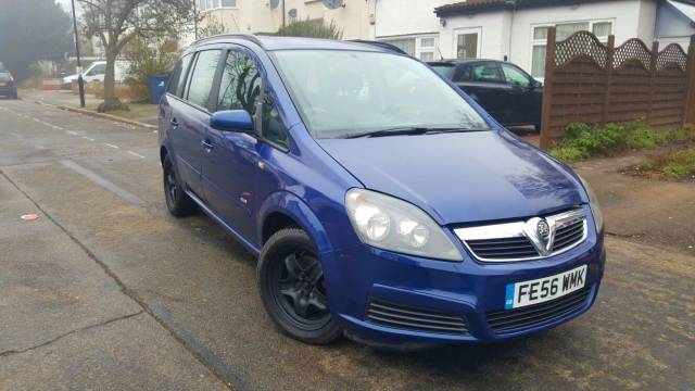 Vauxhall Zafira 1.6i Club 5dr MPV Petrol Blue