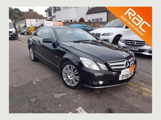 Mercedes-Benz E Class 2.1 E220 CDI BlueEFF SE Edition 125 2dr Tip Auto Coupe Diesel Black