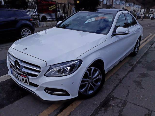 Mercedes-Benz C Class 2.1 C220 BlueTEC Sport Premium 4dr Auto Saloon Diesel White