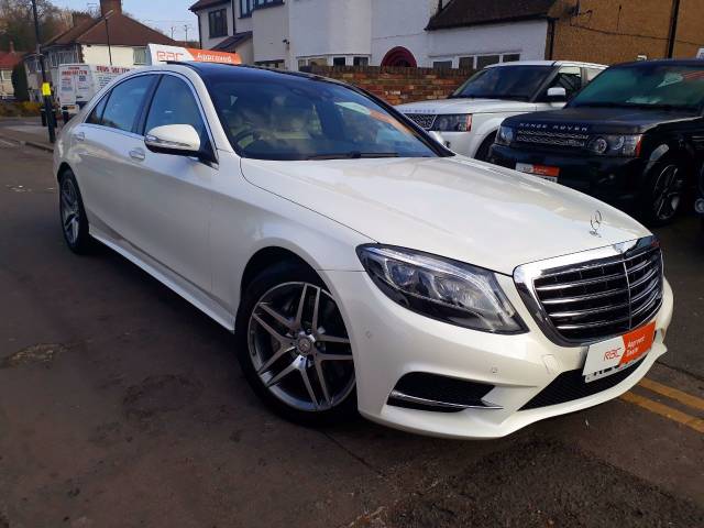 Mercedes-Benz S Class 3.0 S350L BlueTEC AMG Line 4dr Auto Saloon Diesel White